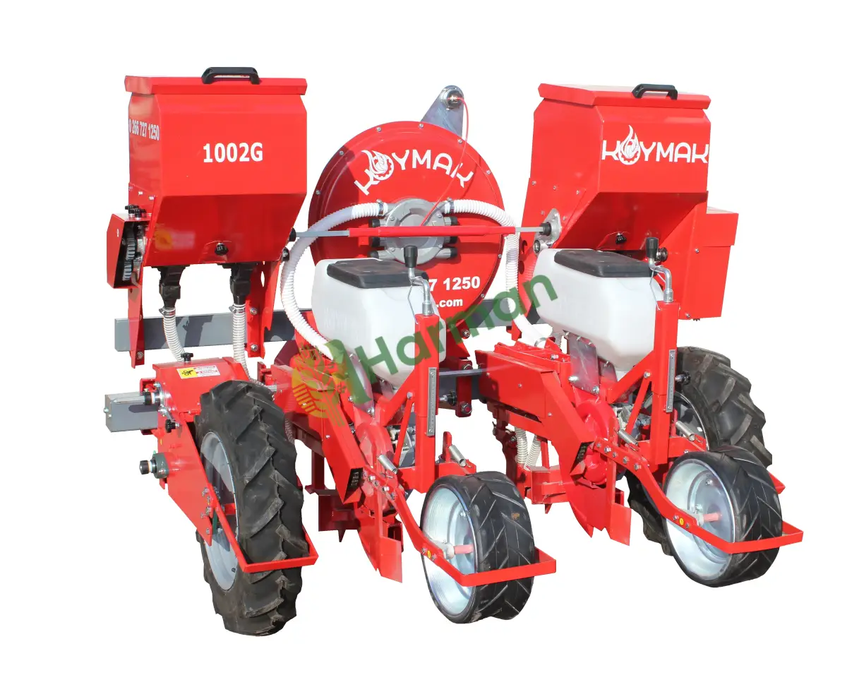 Köymak 2 Sıralı Gübreli / Gübresiz Hassas Havalı Ekim Makinesi | 1002/1002G