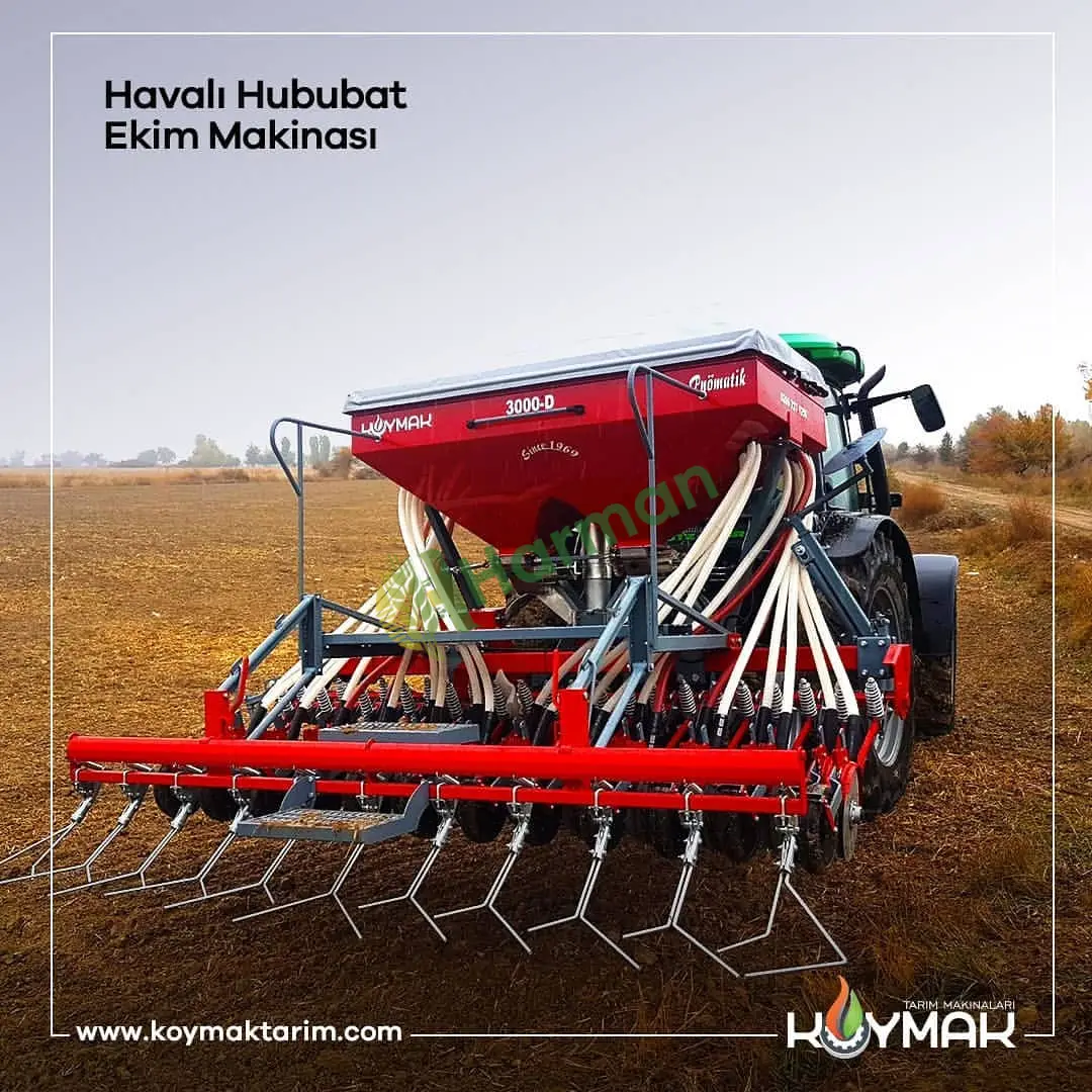 Köymak 24 Sıralı Diskli Pnömatik Hububat Ekim Makinesi | 3110Dw - 2