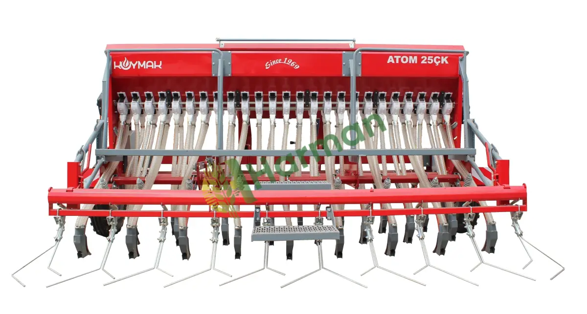 Köymak 25 Sıralı Çapalı Üniversal Ekim Makinası | ATOM 25ÇK