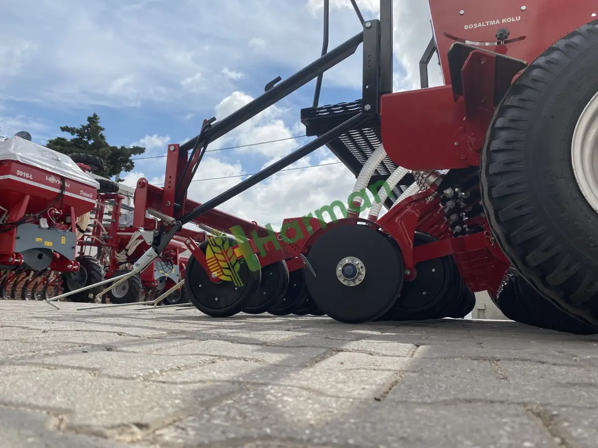 Köymak 25 Sıralı Diskli Gübreli Tekerlekli Üniversal Ekim Makinesi | Atom25Dkw - 8