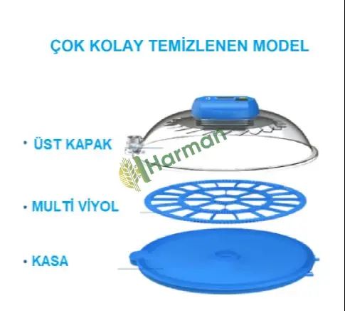 Kuluçka Makinesi 52 Tavuk Yumurtası
