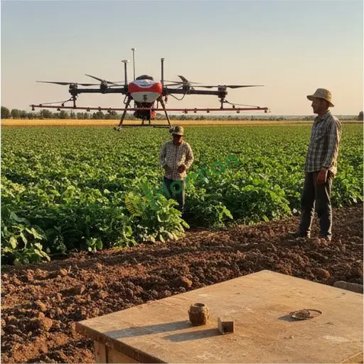 Manisa Gölmarmara'da drone ilaçlama işi lazım