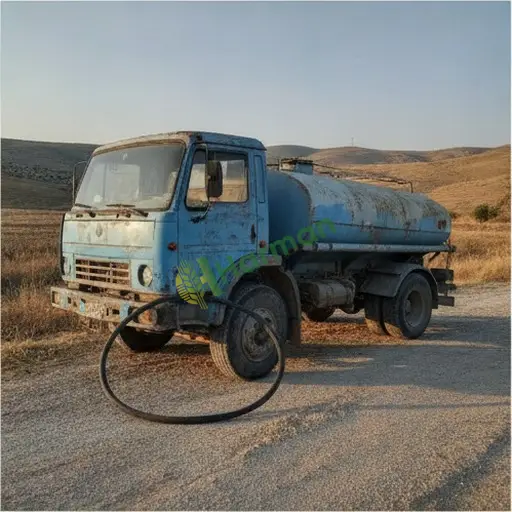 Manisa Alaşehir su tankeri yerinden alınır