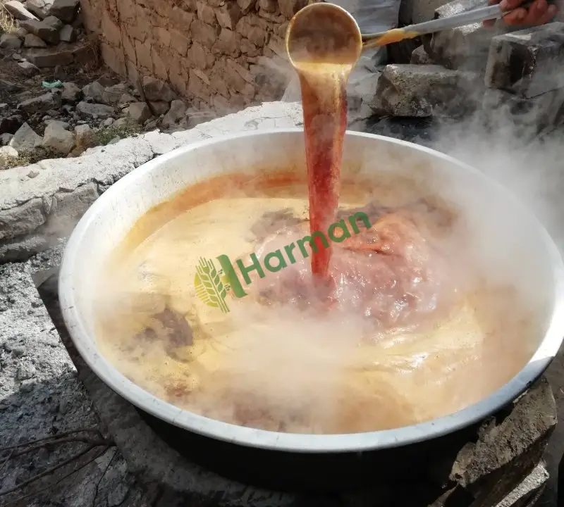 Niğde' Den Tamamen Organik İlaçsız Gübresiz Siyah Üzüm Pekmezi... - 2
