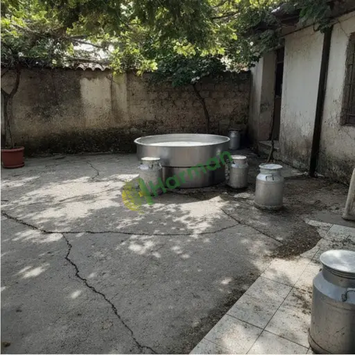 Akkuş'tan peynir yapma makinesi