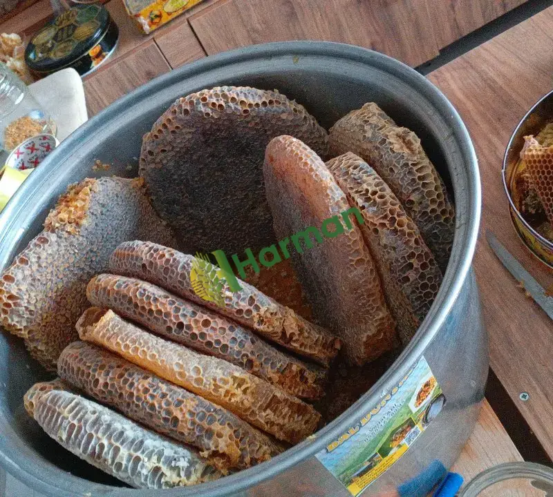 Organik sepet bal ve süzme bal