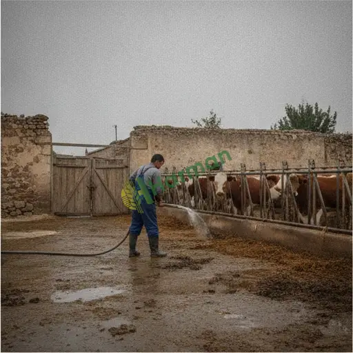 Osmaniye Merkez'de ahır temizlik hizmeti verilir