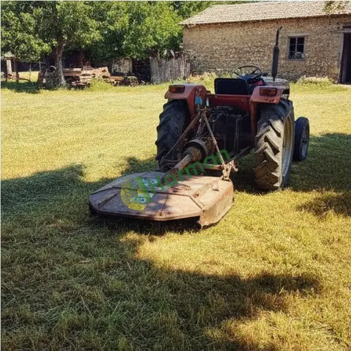 Osmaniye Toprakkale'de tambur çayır biçme makinesi yerinden alınır