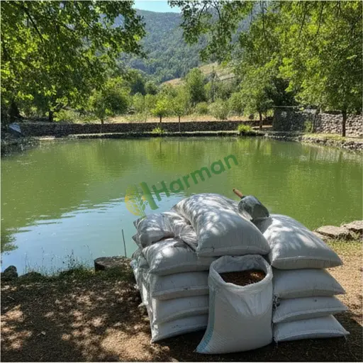 Bitlis Ahlat'ta alabalık yemi satılık