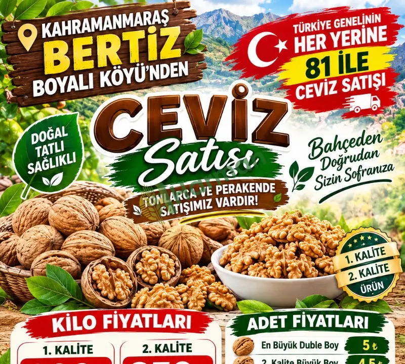 Satılık ceviz