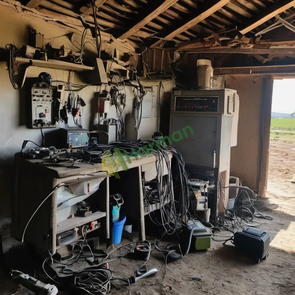 Verilen Tarım Elektrik Sistem Bakım Hizmeti — İzmir Urla ve Çevre