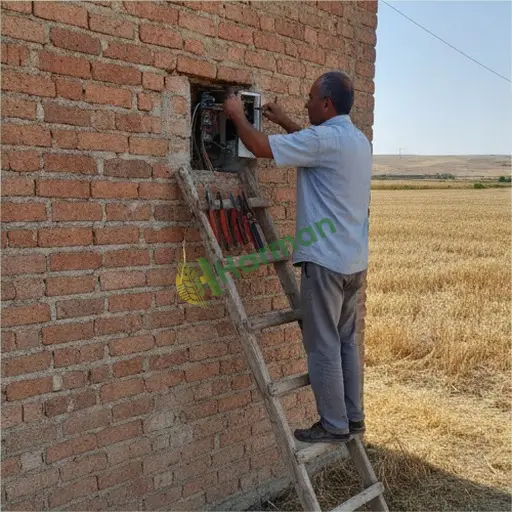 Tunceli Çemişgezek'te elektrik sistemi tamiri yapılır