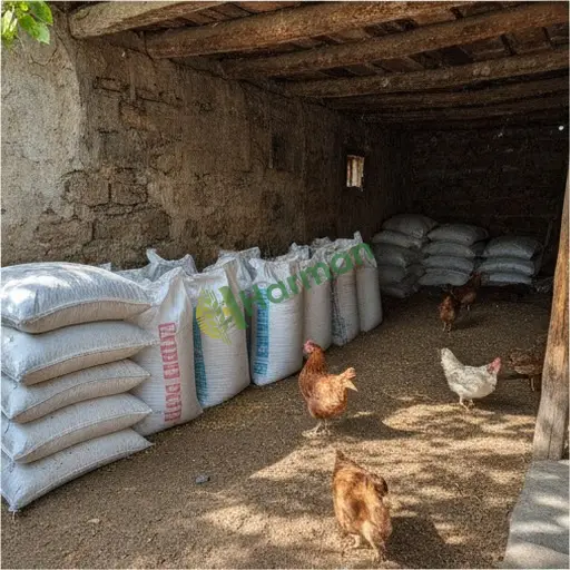 Afyonkarahisar Kızılören'de kanatlı yemi satılık