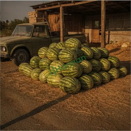 Kırıkkale Sulakyurt'ta karpuz satılık
