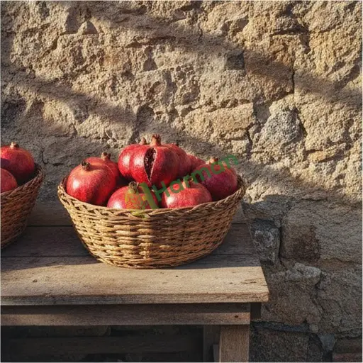 Ordu Çamaş'ta nar satılır