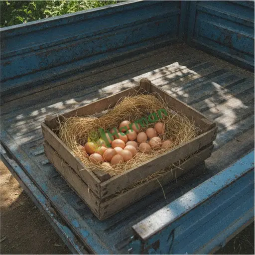 Diyarbakır Bağlar'da organik yumurta satılır