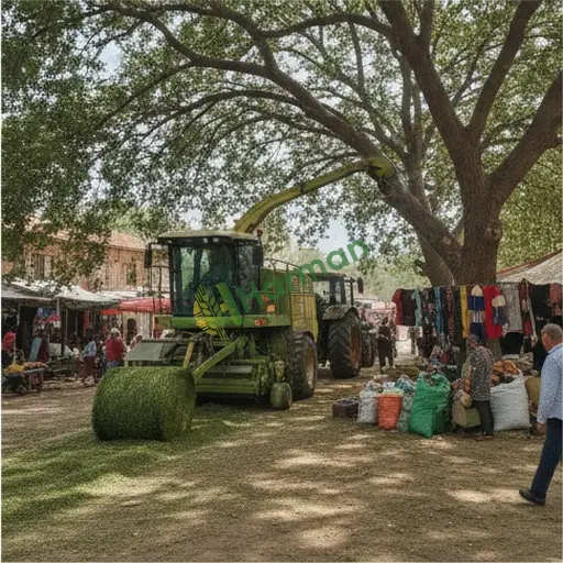 Kırşehir Akpınar'da silaj presi elimde var