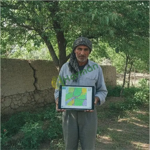 Gümüşhane Kürtün'de tarla haritalama hizmeti verilir