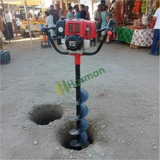 Bayburt Demirözü'de toprak burgu makinesi satılık
