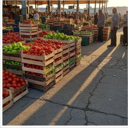 Karaman Merkez'de toptancı hal satışı yapılır