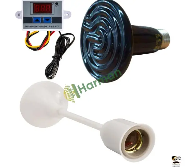 Seramik Isıtıcı Termostatlı Set