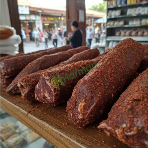 Siirt Baykan'da pastırma alıyorum