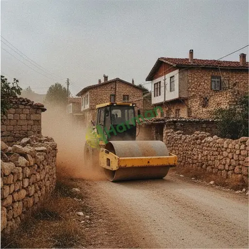 Kırşehir Akçakent'te silindir kompaktör alınır