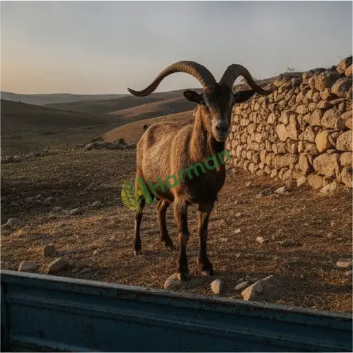 Bartın Kurucaşile'de damızlık teke alınır