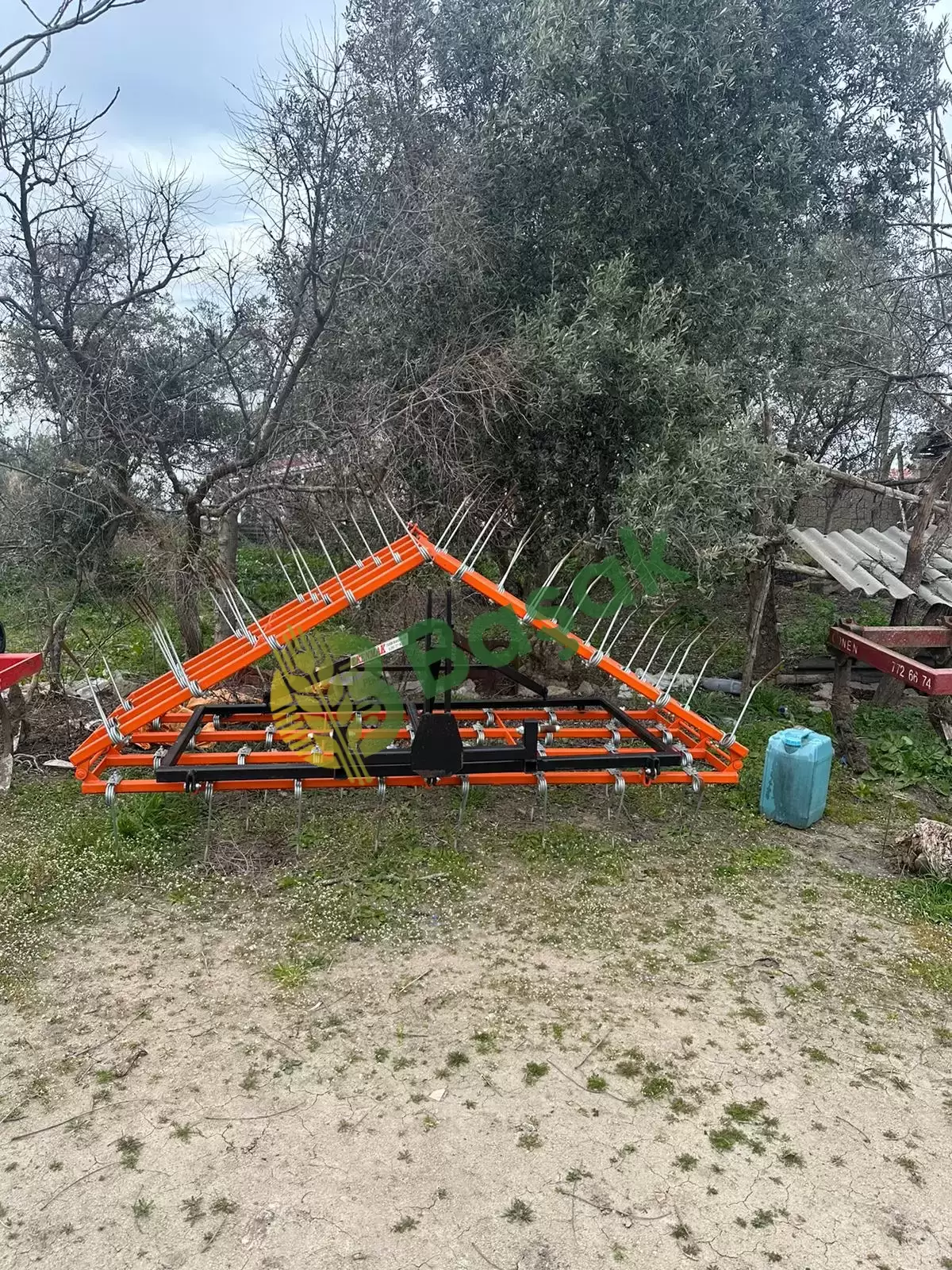 Tel Tırmık (Motor Bağlantılı, Temiz ve Bakımlı)