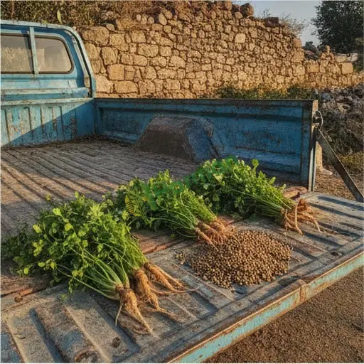 Tokat Sulusaray'da kişniş nakit alınır