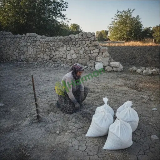 Kütahya Aslanapa'da toprak örnekleme ekipmanı yerinden alınır