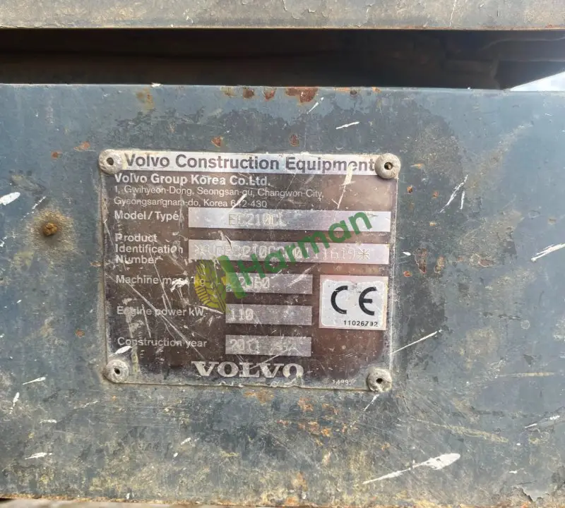 Volvo 2011 model 21 ton