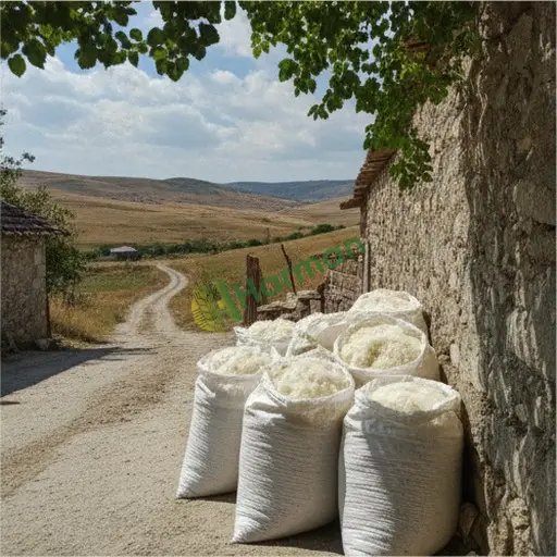 Bitlis Mutki'de işlenmiş yün toptan alınır