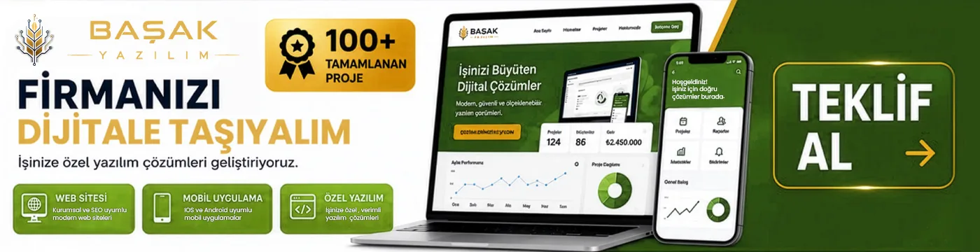 Başak Yazılım - Hava Mahalle