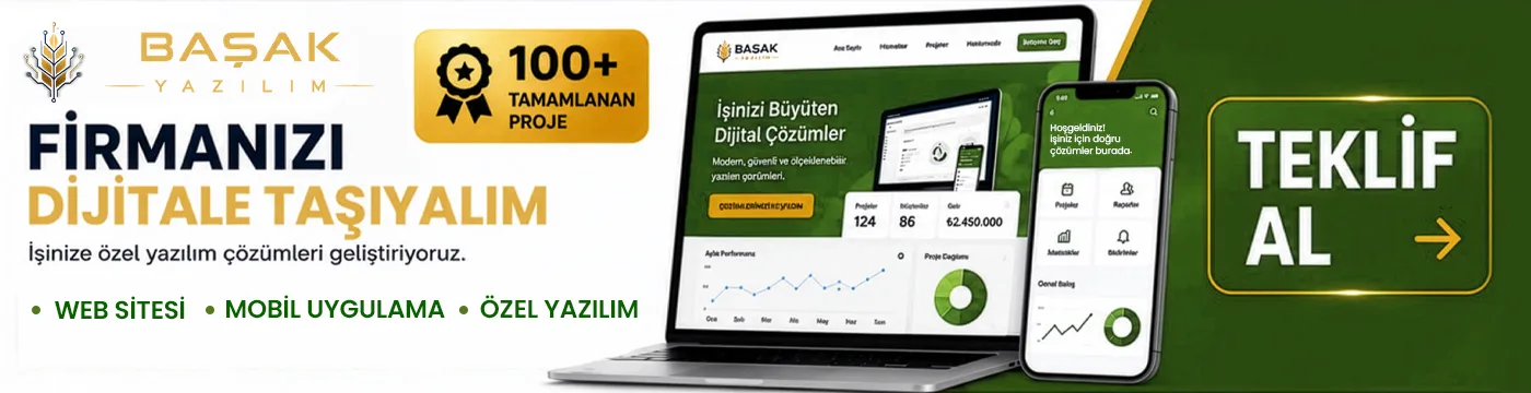 Başak Yazılım - Hava Mahalle